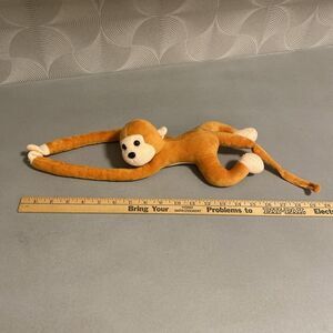 Hanging Hugger Monkey Plush Animal Stuffed Animal Long‎ Arms 19"